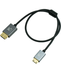ZILR High-Speed 4Kp60 Mini HDMI to Full HDMI Cable with Ethernet 45cm
