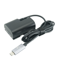 ZILR USB-C to Canon LP-E6 Dummy Battery Cable 60cm