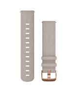 Garmin Quick Release Bands (20 mm) - Gray Suede