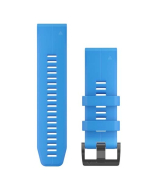 Garmin QuickFit 26 Watch Band - Cyan Blue Silicone
