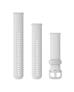 Garmin Quick Release Silicone Bands 20mm - White