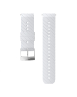 Suunto 24mm Athletic 3 Silicone Strap - White Steel M
