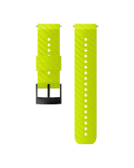 Suunto 24mm Athletic 3 Silicone Strap - Lime Black M