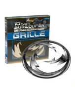 Aerpro ACG10 10" Gun Metal Plastic Subwoofer Grille