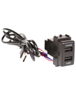 Aerpro APUSBNS2 Dual USB Data Socket to suit Nissan