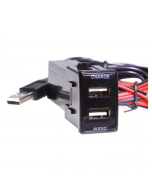 Aerpro APUSBGM2 Dual USB Data Socket to suit Holden