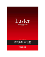 Canon LU101A3 260gsm Photo Paper Pro Luster A3 - 20 Sheets