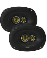 Kicker CSC6934 6x9" 3-Way Coaxial Speakers