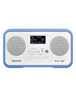 Sangean DPR-77 DAB+ Radio - White/Blue