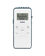 Sangean DT-140 Pocket Radio - White