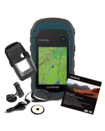Garmin eTrex 22X Handheld GPS With Garmin Case, V6 Topo Maps & Car Kit