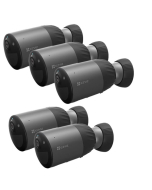 Ezviz BC1C 2MP Outdoor Wireless Rechargeable Camera - 5 Pack