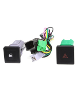 Aerpro FP9033HZ Hazard & Door Lock Switch Kit to Suit Mazda BT-50