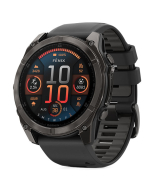 Garmin Fenix 8 Sapphire Smartwatch - Carbon Grey w Black Band 51mm