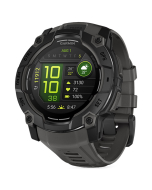 Garmin Instinct 3 AMOLED GPS Smartwatch 50mm - Black w Charcoal Band