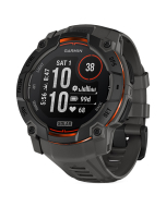 Garmin Instinct 3 Solar Smartwatch 50mm - Black w Charcoal Band