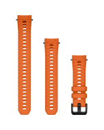 Garmin Instinct E 40mm Silicone Watch Band - Ember Orange 20mm
