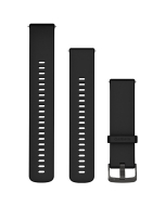 Garmin Quick Release 22 Silicone Watch Band - Black