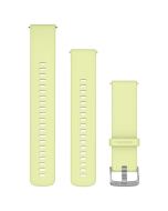 Garmin Quick Release 22mm Watch Band - Citron w Silver Hardware