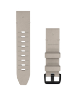 Garmin QuickFit 20 Leather Watch Band - Bone