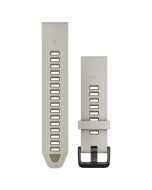 Garmin QuickFit 20 Silicone Watch Band - Fog Grey/Dark Sandstone
