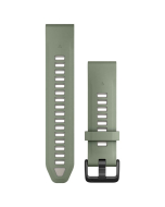 Garmin QuickFit 20 Silicone Watch Band - Willow/Fog Grey