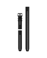 Garmin QuickFit 22 Silicone Watch Band 3-Piece Dive Set - Black