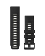Garmin QuickFit 26 Watch Band - Black/Pebble Grey