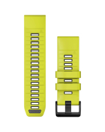 Garmin QuickFit 26 Silicone Watch Band - Amp Yellow/Graphite