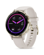 Garmin Venu 3S Soft Gold Bezel w Ivory Case