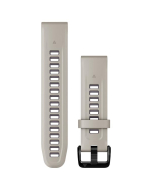Garmin QuickFit 20 Silicone Watch Band - Light Sand & Deep Orchid (010-13279-05)