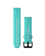 Garmin QuickFit 20 Watch Band - Aqua Silicone