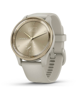 Garmin Vivomove Trend Cream Gold w Silicone Band