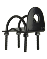 GME MB024B Antenna M/Bracket for Bull Bar Right Angle - Black