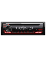 JVC KD-T752BT Single Din CD Receiver with Bluetooth & USB