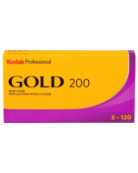 Kodak Gold 200 Colour Negative 120 Film 5 Pack