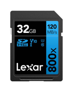 Lexar 800x UHS-I SDHC Blue Series SD Card 32GB - LSD0800032G-BNNNG