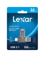 Lexar JumpDrive 32GB D400 Dual USB-A Type-C Flash Drive