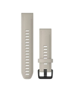 Garmin QuickFit 20 Watch Band - Light Sand Silicone