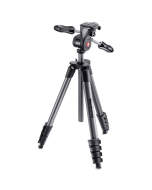 Manfrotto Compact Advanced Tripod & 3 Way Head - Black
