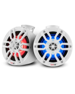 DS18 NXL-PS6 6.5" 300W LED Marine POD Speakers (White)