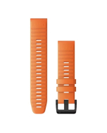 Garmin QuickFit 22 Watch Band - Ember Orange Silicone