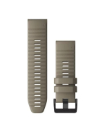 Garmin QuickFit 26 Watch Band - Dark Sandstone Silicone