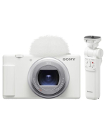 Sony Alpha ZV-1 II Vlogging Camera w Shooting Grip - White