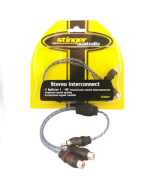 Stinger STI12YF RCA Y Splitter - 1 Male to 2 Female