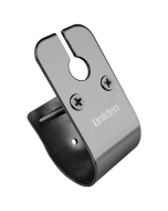Uniden MBU-03BK 50mm Glossy Stainless Steel Bull Bar Antenna Mount with Cable Slot - Black