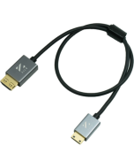 ZILR High-Speed 4Kp60 Mini HDMI to Full HDMI Cable with Ethernet 45cm