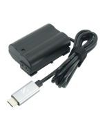 ZILR USB-C to Nikon EN-EL15 Dummy Battery Cable 60cm