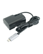 ZILR USB-C to Canon LP-E6 Dummy Battery Cable 60cm